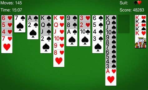 Play Spider Solitaire online for free. A fun HTML5 Solitaire card game you can play on PC, Mac, ... Spider Solitaire is a classic two deck solitaire card game that contains no bases and no discard pile. ... Playing Spider Solitaire. Once cards are dealt, make all if the moves possible, building down from King to Ace.